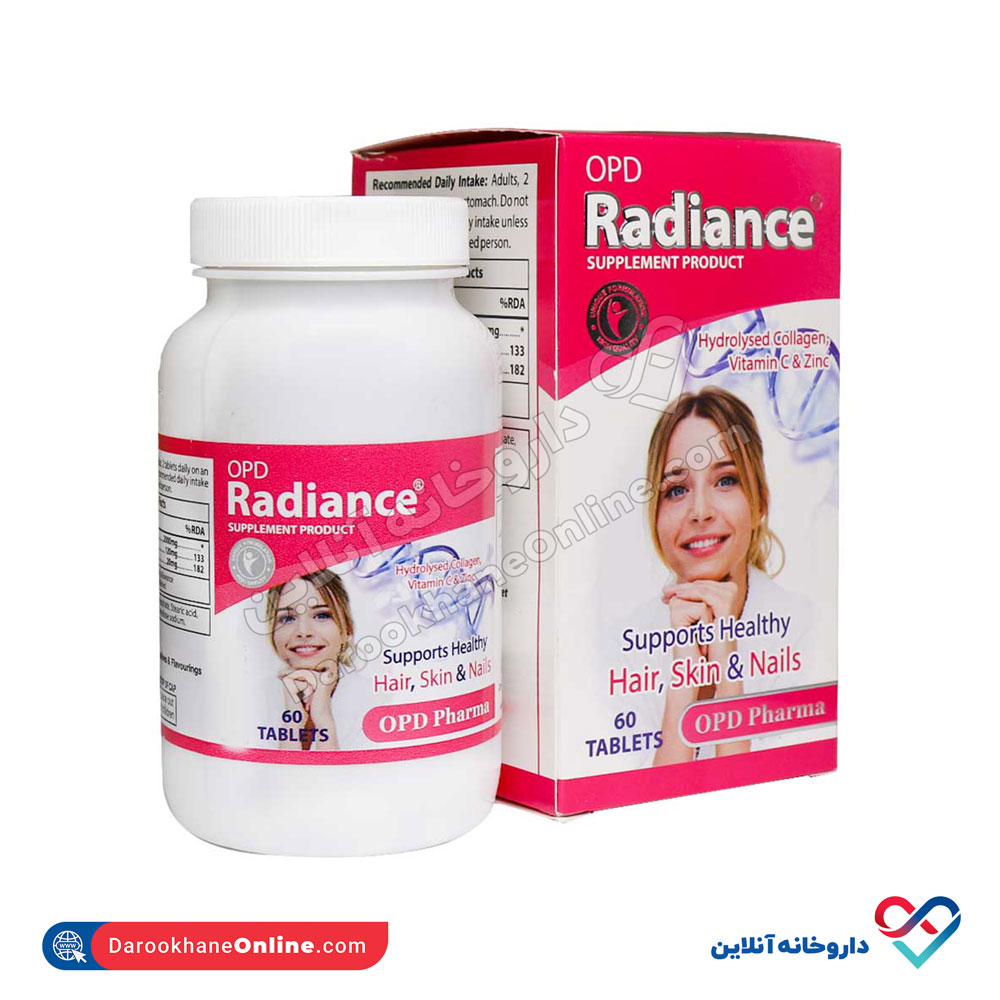 قرص او پی دی رادیانس او پی دی فارما 60 عددی - Image 1